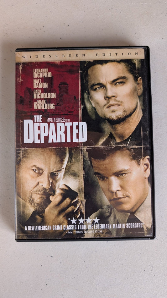 The Departed (DVD, 2006, R) Leonardo DiCaprio, Matt Damon, Jack Nicholson