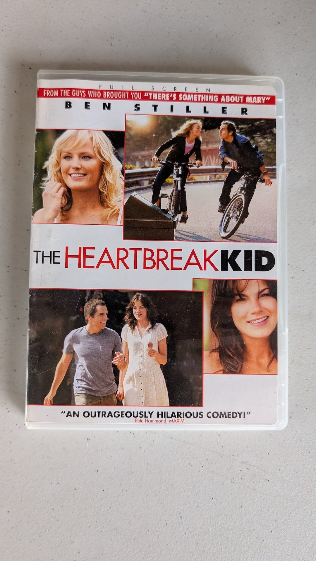 The Heartbreak Kid (DVD, 2007, R) Ben Stiller, Michelle Monaghan, Malin Akerman