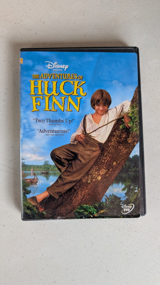 The Adventures of Huck Finn (DVD, 1993, PG) Elijah Wood, Courtney B. Vance, Robbie Coltrane
