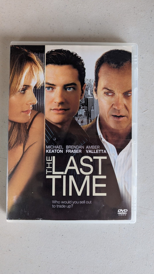 The Last Time (DVD, 2006, R) Michael Keaton, Brendan Fraser, Amber Valletta
