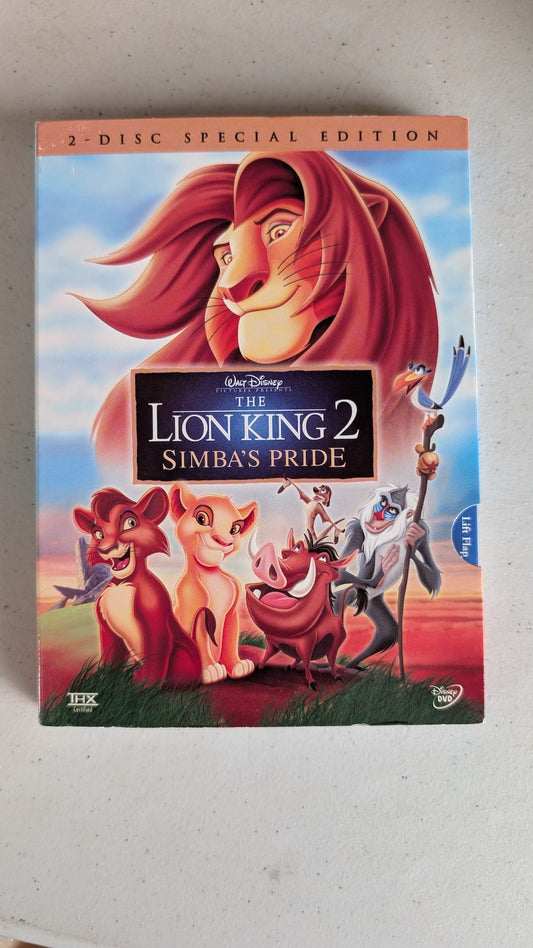 The Lion King 2: Simba's Pride (DVD, 1998, G) Matthew Broderick, Neve Campbell, Andy Dick