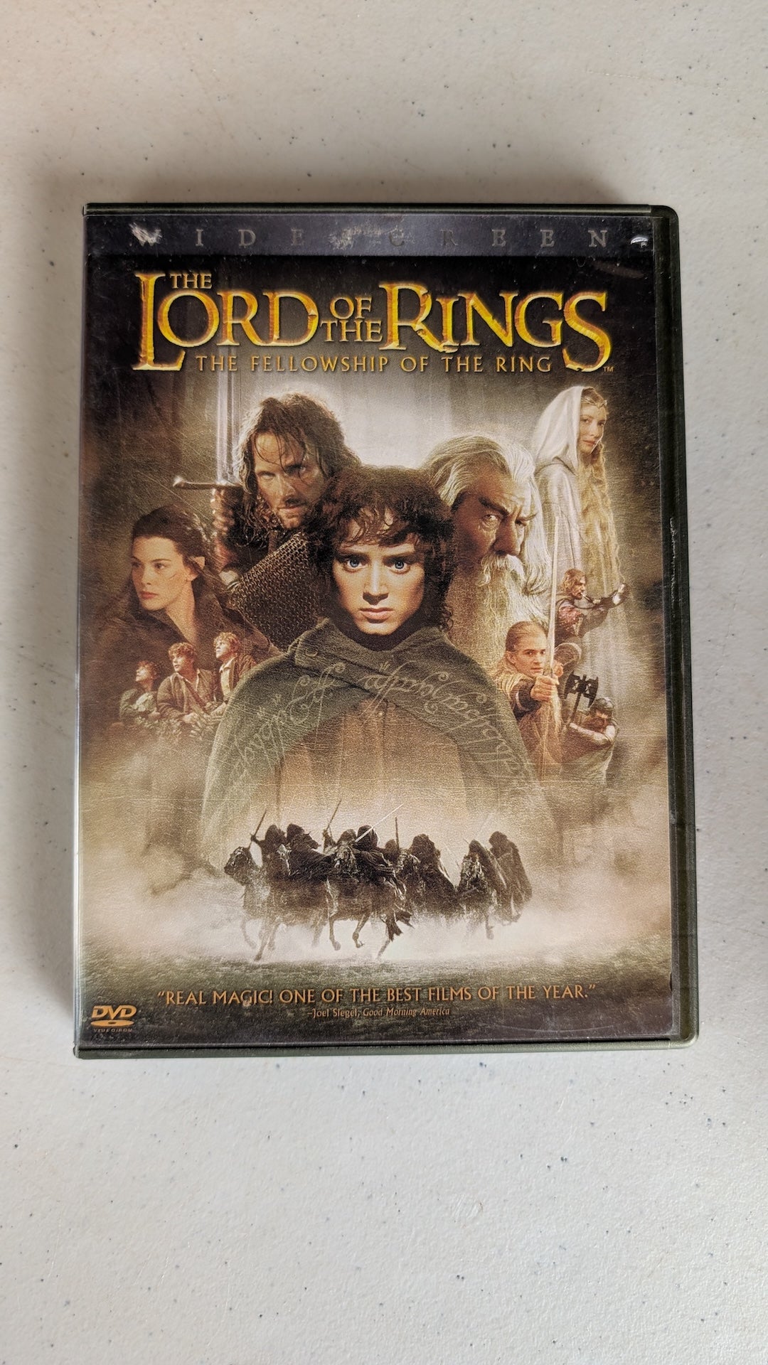 The Lord of the Rings: The Fellowship of the Ring (DVD, 2001, PG-13) Elijah Wood, Ian McKellen, Orlando Bloom