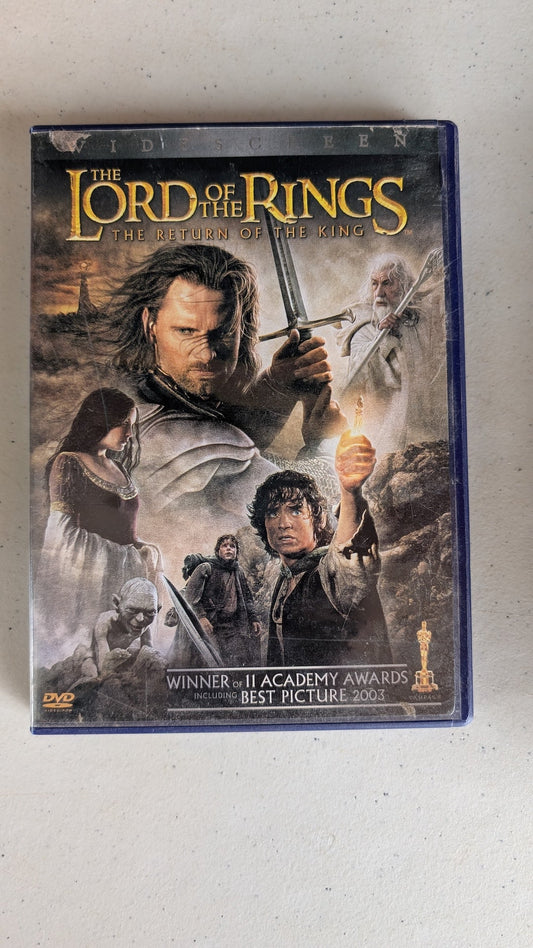 The Lord of the Rings: The Return of the King (DVD, 2003, PG-13) Elijah Wood, Viggo Mortensen, Ian McKellen