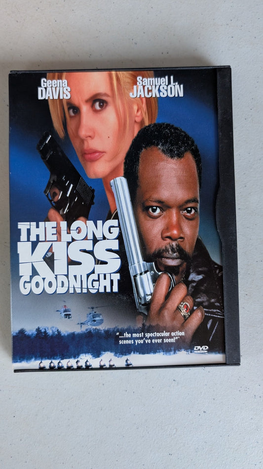 The Long Kiss Goodnight (DVD, 1996, R) Geena Davis, Samuel L. Jackson