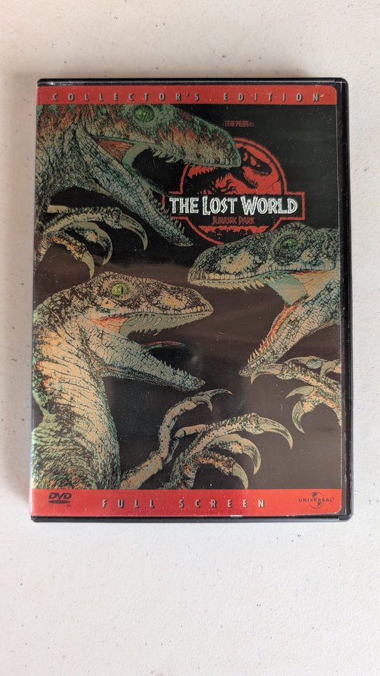The Lost World: Jurassic Park (DVD, 1997, PG-13) Jeff Goldblum, Julianne Moore, Pete Postlethwaite