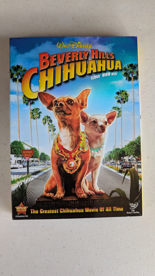 Beverly Hills Chihuahua (DVD, 2008, PG) Drew Barrymore, George Lopez, Piper Perabo