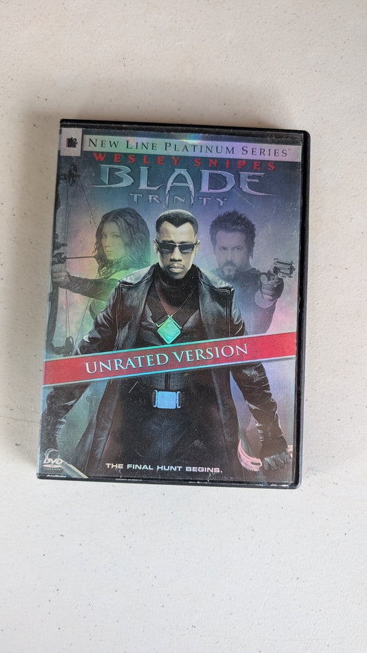 Blade: Trinity (DVD, 2004, R) Wesley Snipes, Kris Kristofferson, Ryan Reynolds