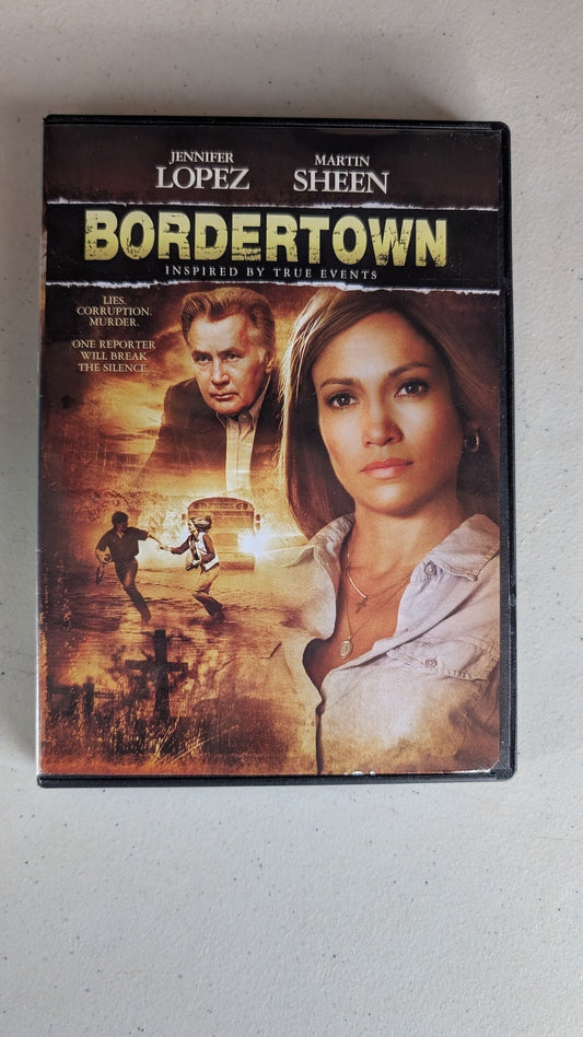 Bordertown (DVD, 2007, R) Jennifer Lopez, Antonio Banderas, Martin Sheen