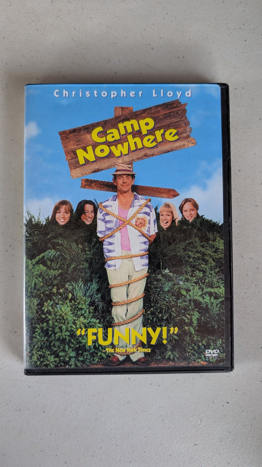 Camp Nowhere (DVD, 1994, PG) Christopher Lloyd, Jonathan Jackson, Wendy Makkena