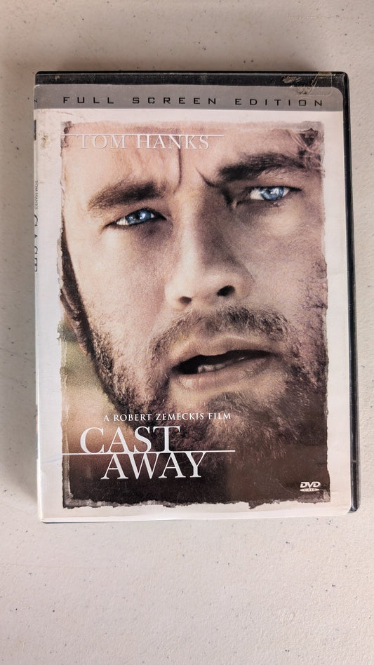 Cast Away (DVD, 2000, PG-13) Tom Hanks, Helen Hunt, Paul Sanchez