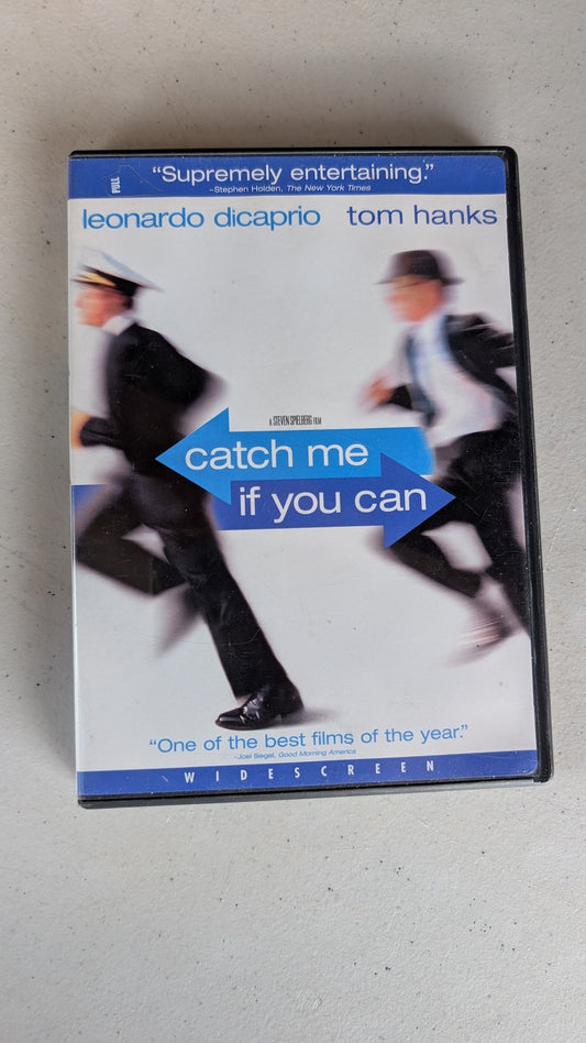 Catch Me If You Can (DVD, 2002, PG-13) Leonardo DiCaprio, Tom Hanks, Christopher Walken