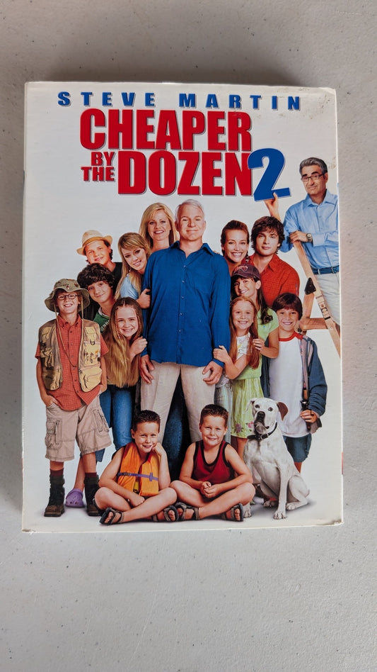 Cheaper by the Dozen 2 (DVD, 2005, PG) Steve Martin, Bonnie Hunt, Hilary Duff