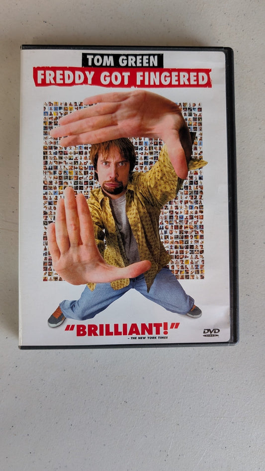 Freddy Got Fingered (DVD, 2001, R) Tom Green, Rip Torn, Marisa Coughlan