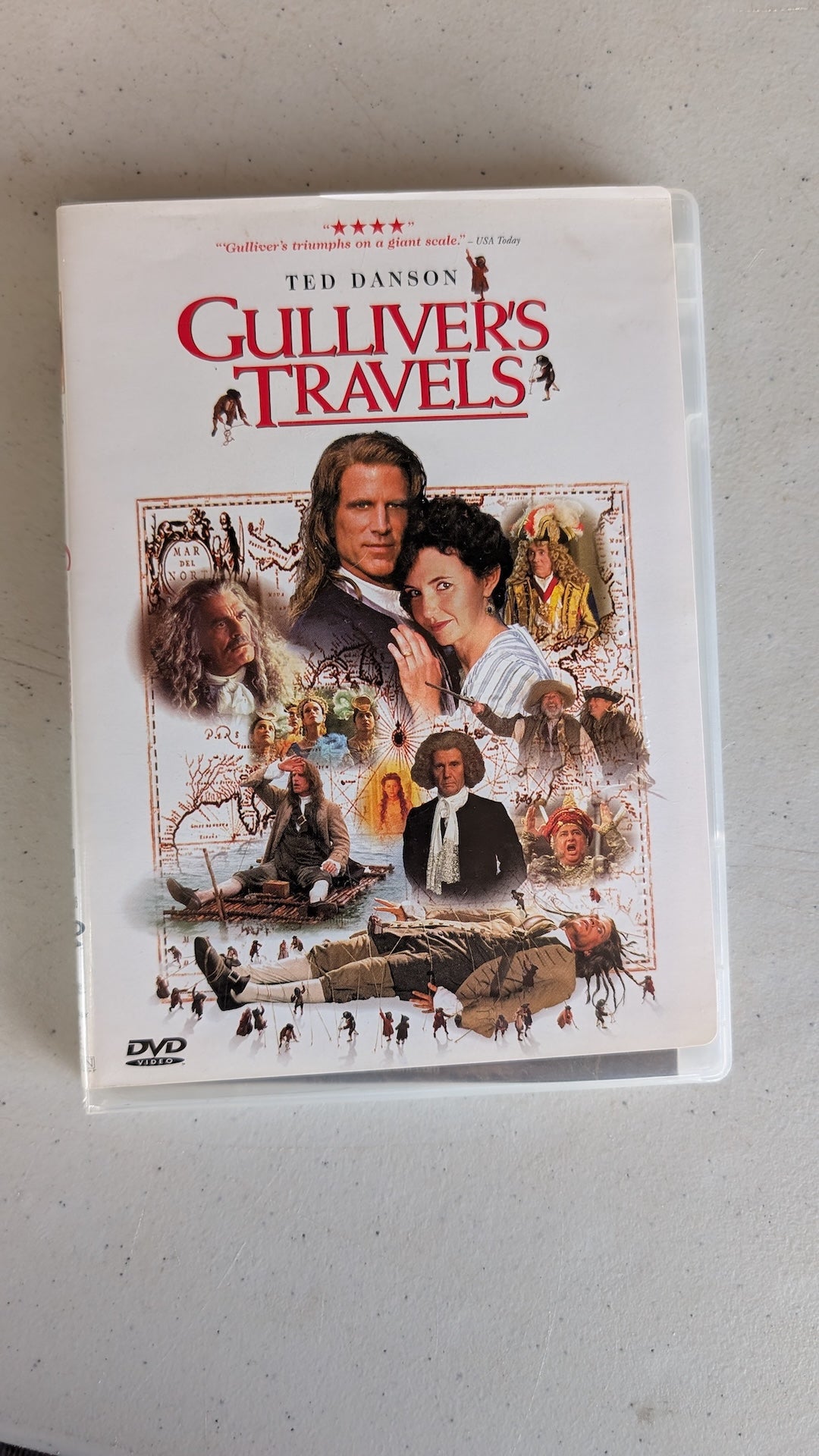 Gulliver's Travels (DVD, 1996, PG) Ted Danson, Mary Steenburgen, James Fox