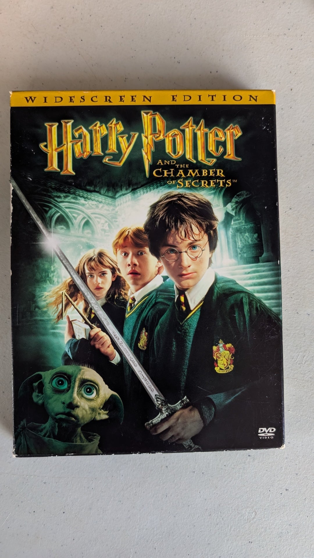 Harry Potter and the Chamber of Secrets (DVD, 2002, PG) Daniel Radcliffe, Rupert Grint, Emma Watson