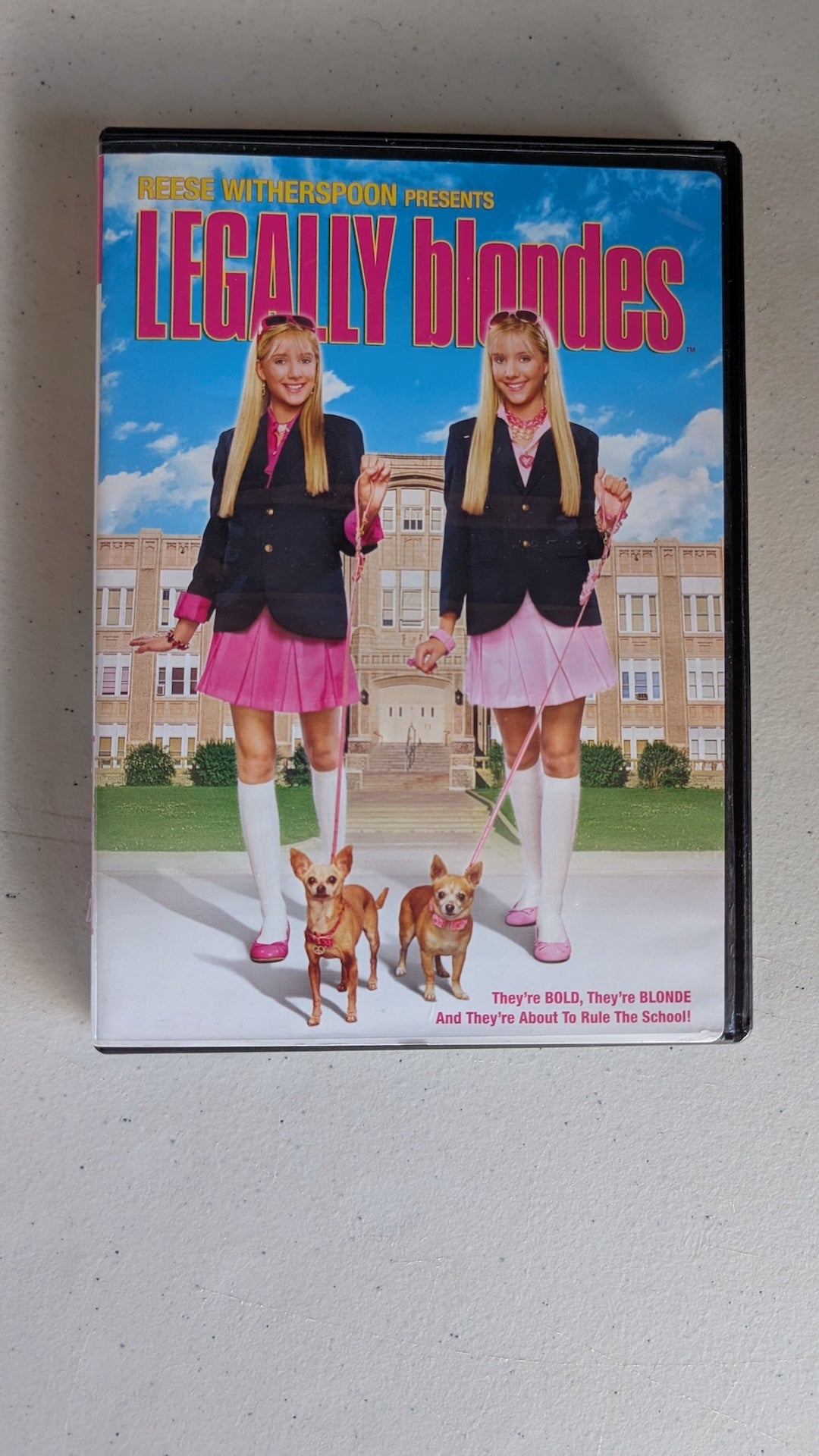 Legally Blondes (DVD, 2009, PG) Milly and Becky Rosso, Camilla and Rebecca Rosso