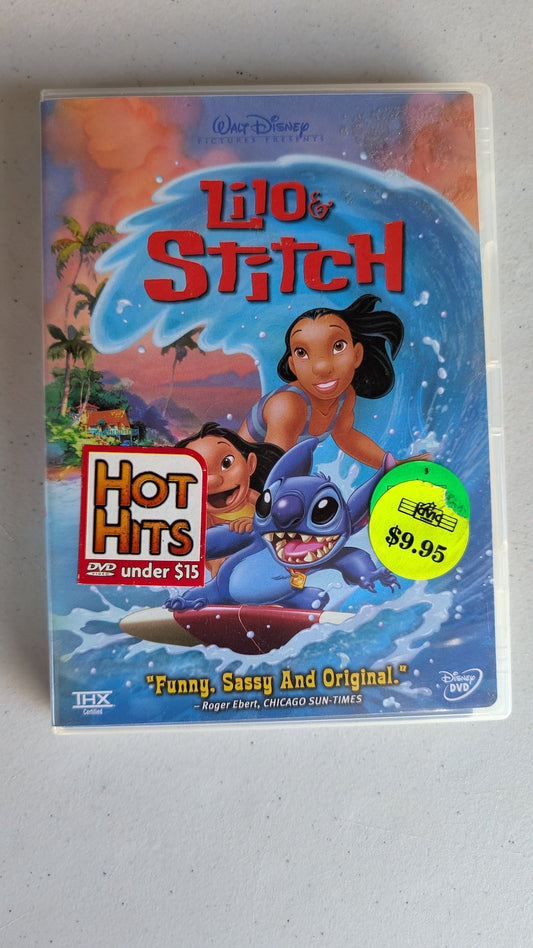 Lilo & Stitch (DVD, 2002, PG) Daveigh Chase, Chris Sanders, Tia Carrere