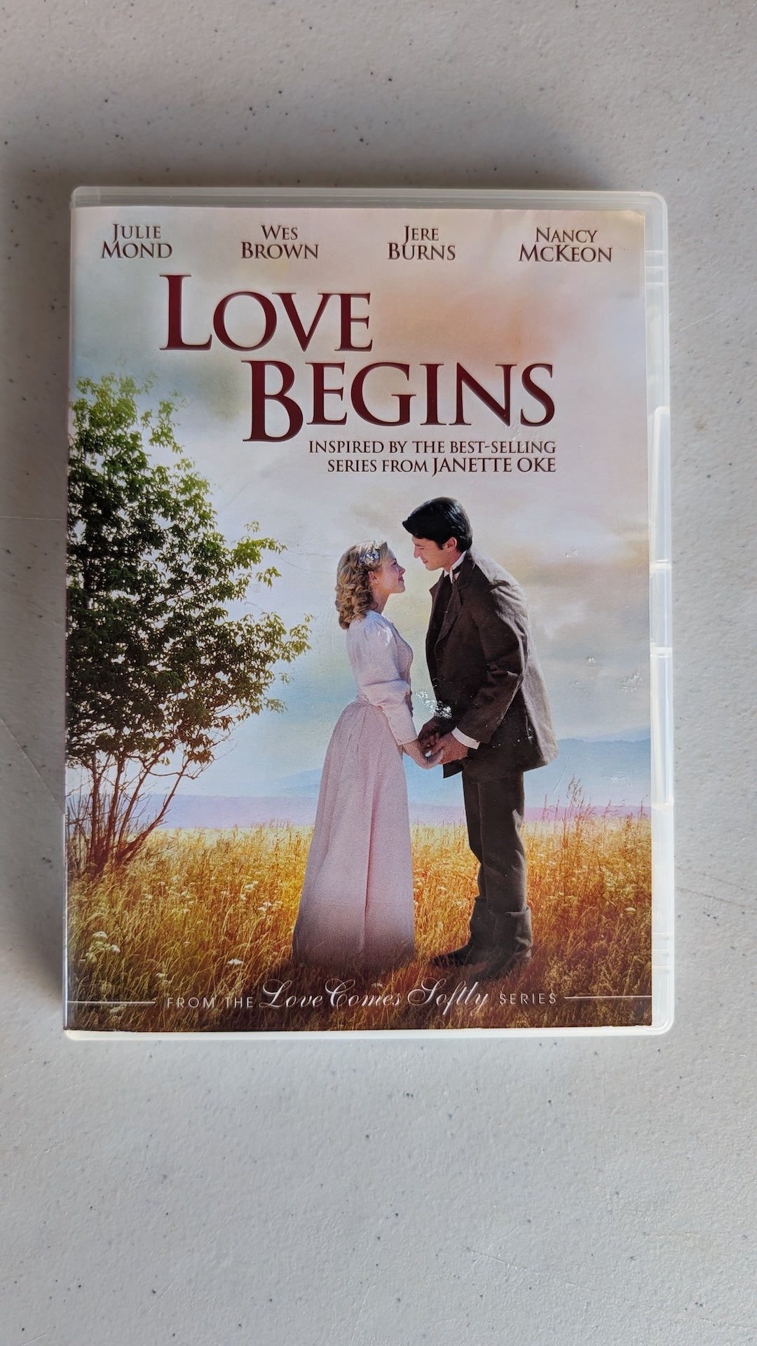 Love Begins (DVD, 2011, Not Rated) Julie Mond, Wes Brown, Jere Burns