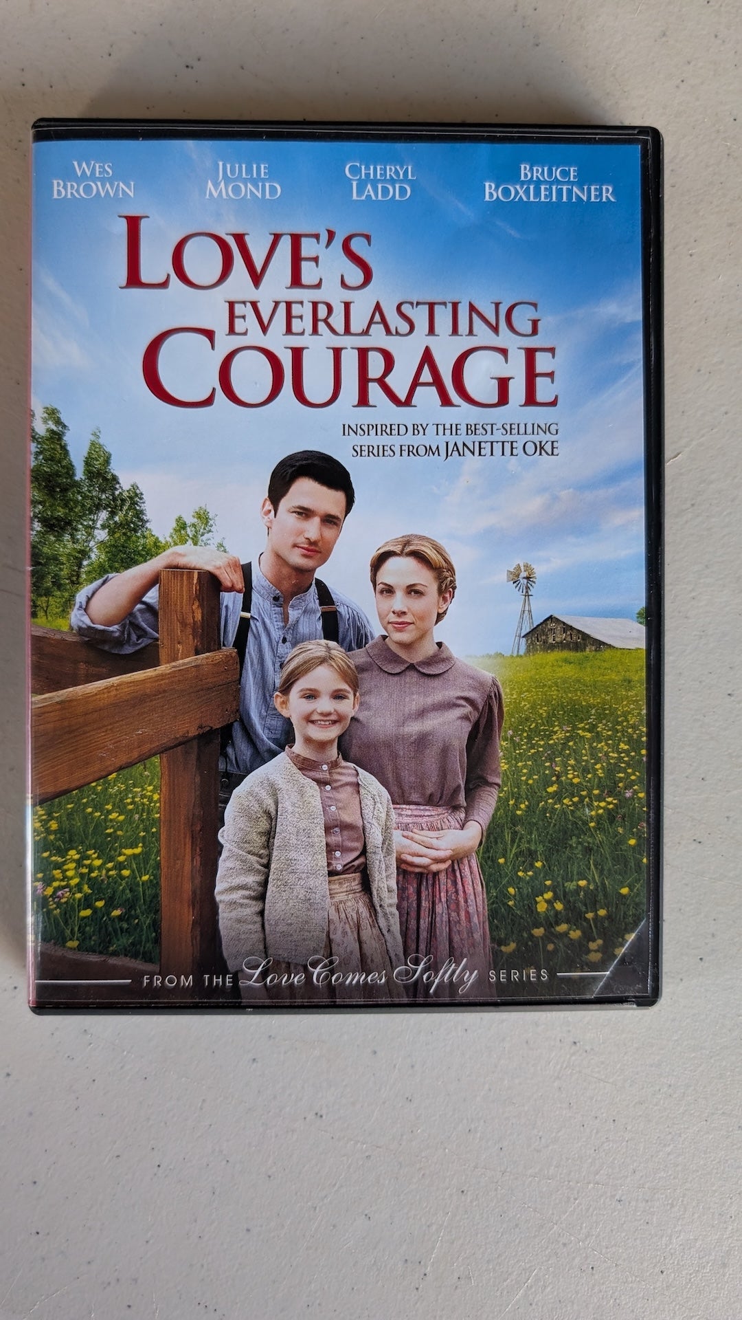 Love's Everlasting Courage (DVD, 2011, Not Rated) Wes Brown, Julie Mond, Cheryl Ladd