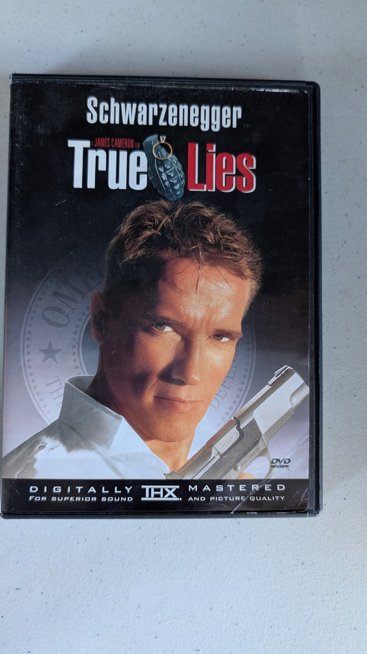 True Lies (DVD, 1994, R) Arnold Schwarzenegger, Jamie Lee Curtis, Tom Arnold