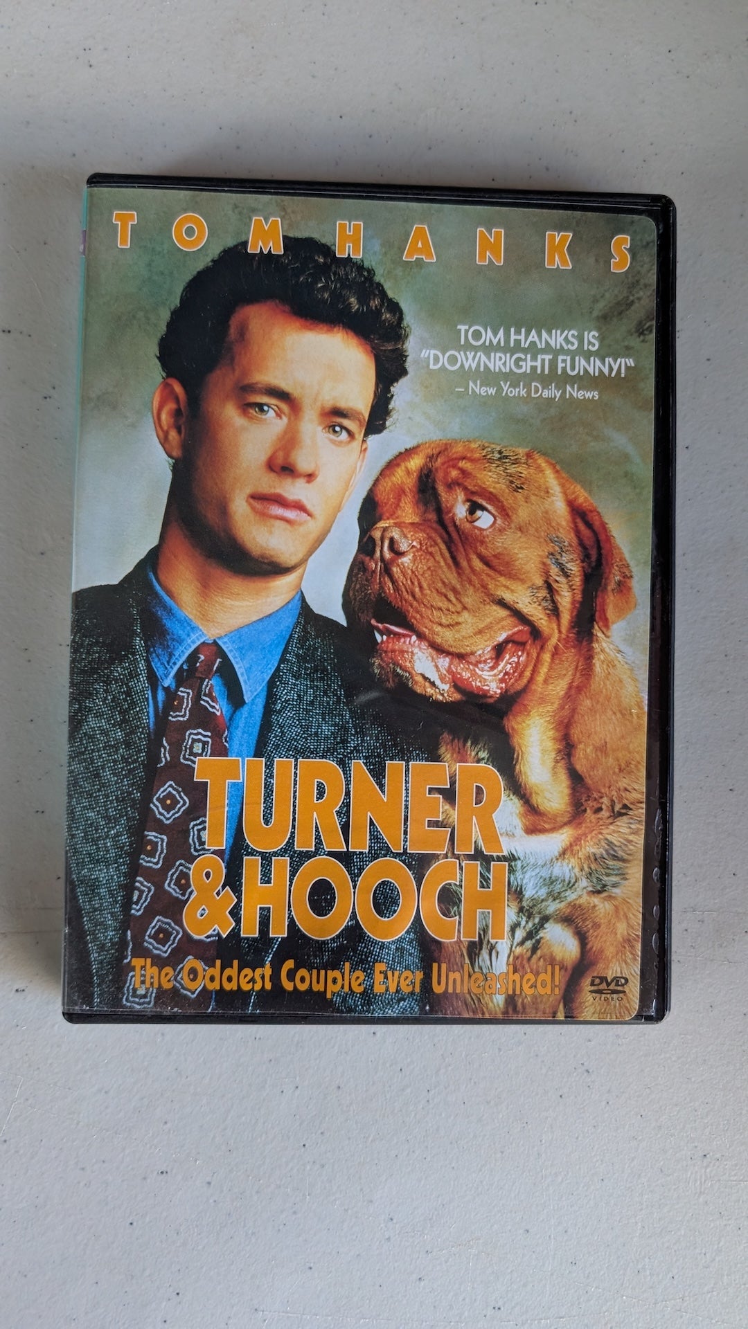 Turner & Hooch (DVD, 1989, PG) Tom Hanks, Mare Winningham, Craig T. Nelson