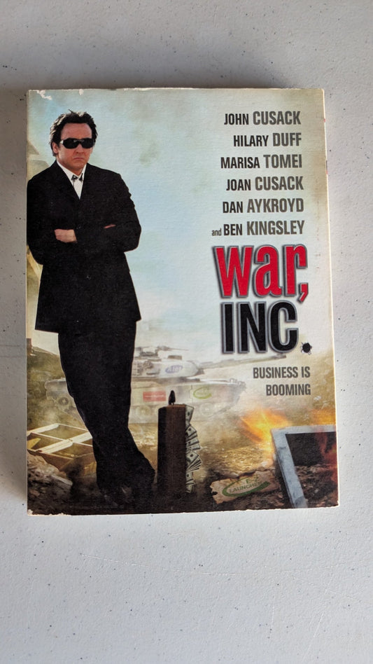 War, Inc. (DVD, 2008, R) John Cusack, Hilary Duff, Marisa Tomei