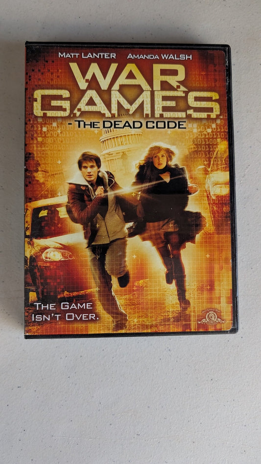 WarGames: The Dead Code (DVD, 2008, PG-13) Matt Lanter, Amanda Walsh