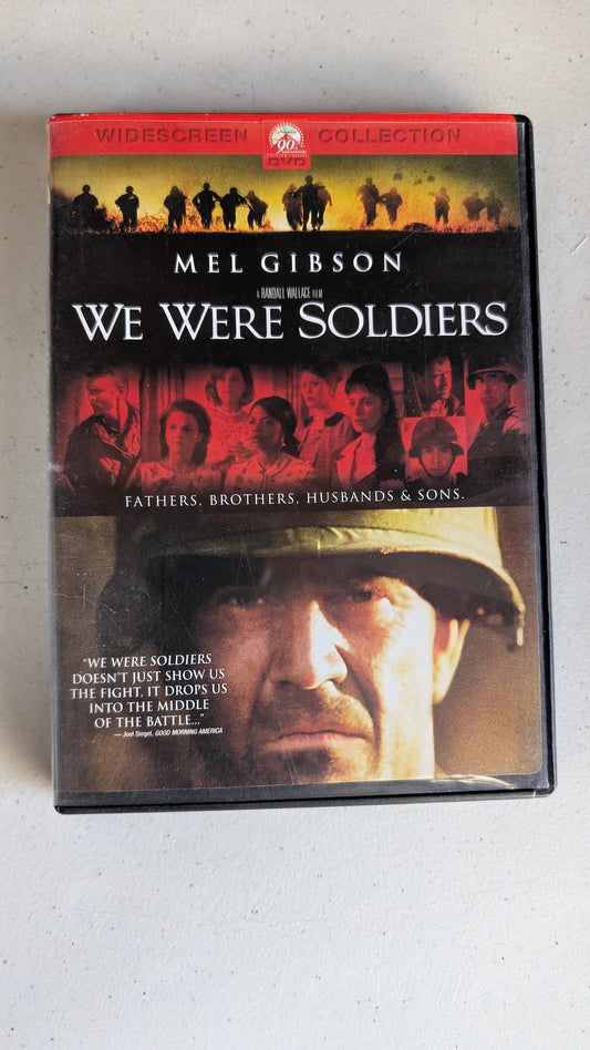 We Were Soldiers (DVD, 2002, R) Mel Gibson, Madeleine Stowe, Greg Kinnear