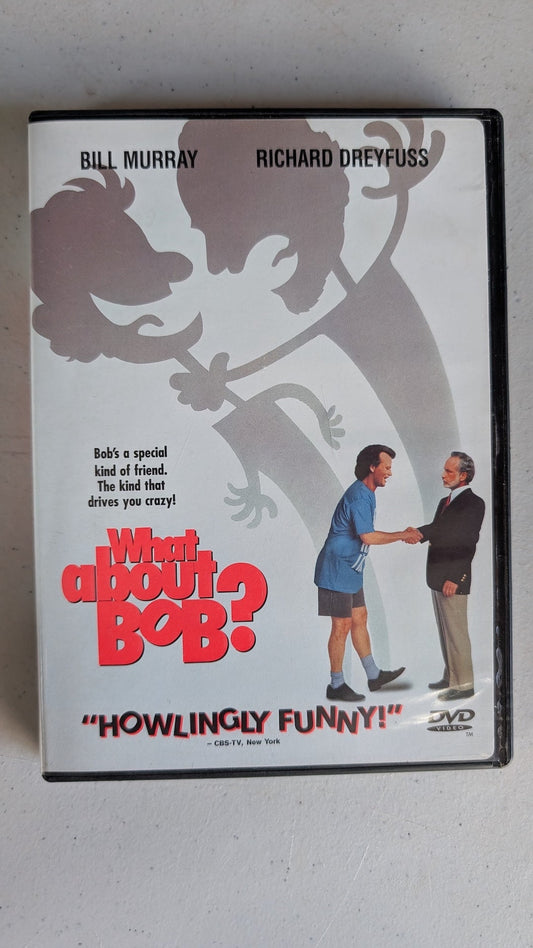 What About Bob? (DVD, 1991, PG) Bill Murray, Richard Dreyfuss, Julie Hagerty