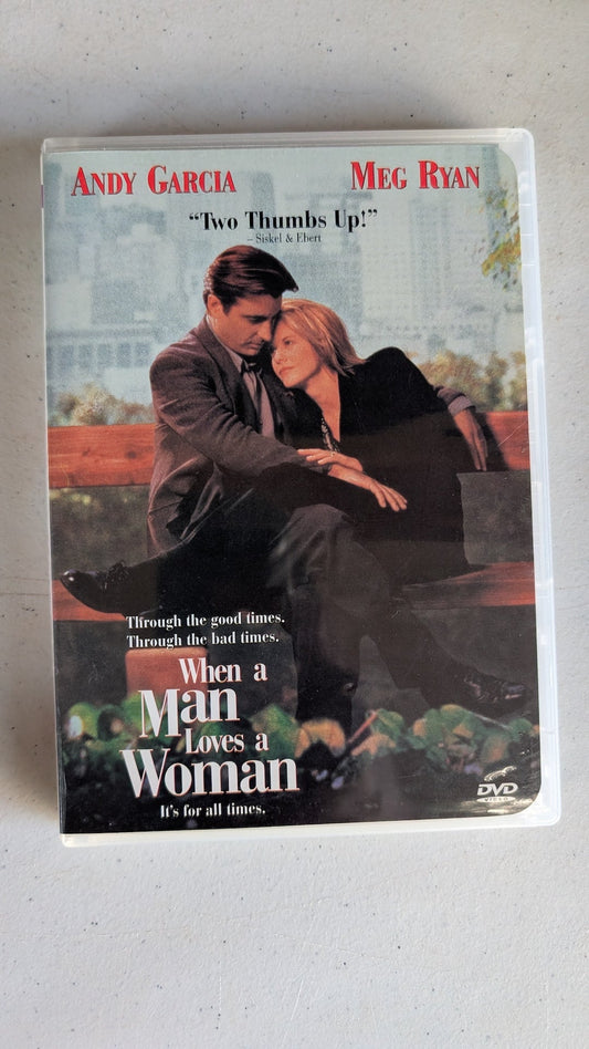 When a Man Loves a Woman (DVD, 1994, R) Andy Garcia, Meg Ryan