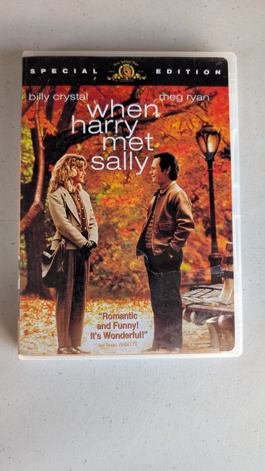 When Harry Met Sally... (DVD, 1989, R) Billy Crystal, Meg Ryan, Carrie Fisher
