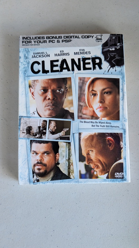 Cleaner (DVD, 2007, R) Samuel L. Jackson, Ed Harris, Eva Mendes