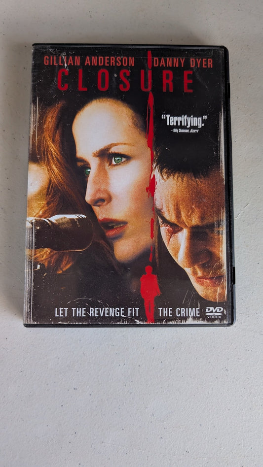 Closure (DVD, 2001 R) Gillian Anderson, Danny Dyer