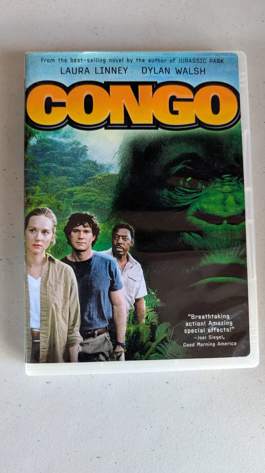Congo (DVD, 1995, PG-13) Laura Linney, Dylan Walsh, Ernie Hudson