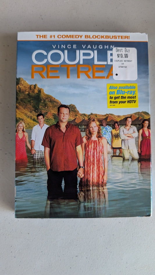Couples Retreat (DVD, 2009, PG-13) Vince Vaughn, Jon Favreau, Jason Bateman