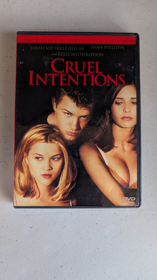 Cruel Intentions (DVD, 1999, R) Sarah Michelle Gellar, Ryan Phillippe, Reese Witherspoon