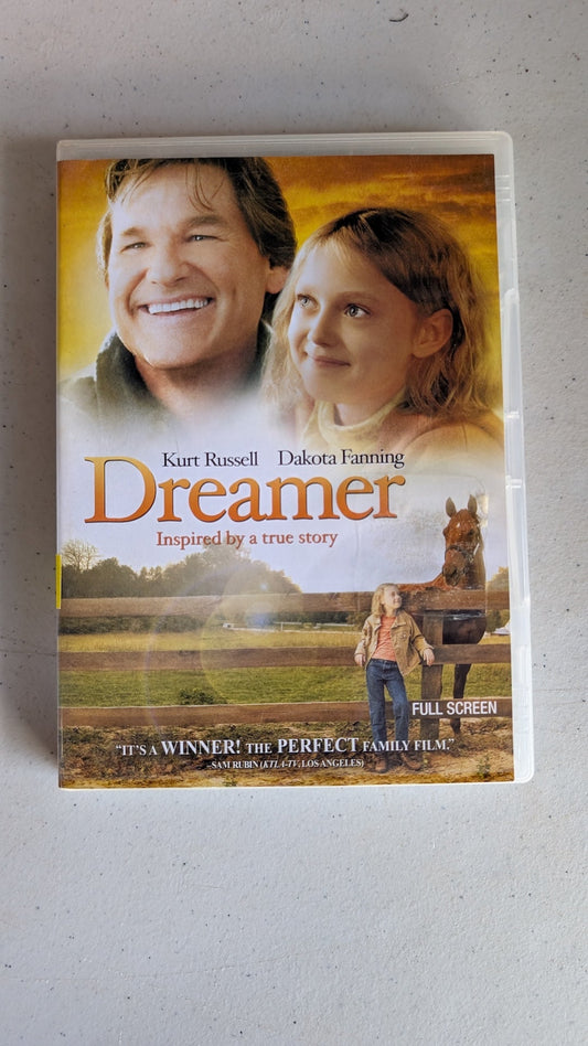 Dreamer: Inspired by a True Story (DVD, 2005, PG) Kurt Russell, Dakota Fanning