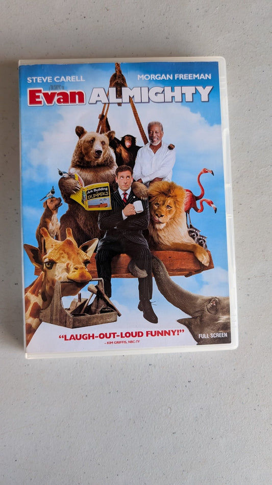 Evan Almighty (DVD, 2007, PG) Steve Carell, Morgan Freeman, Lauren Graham