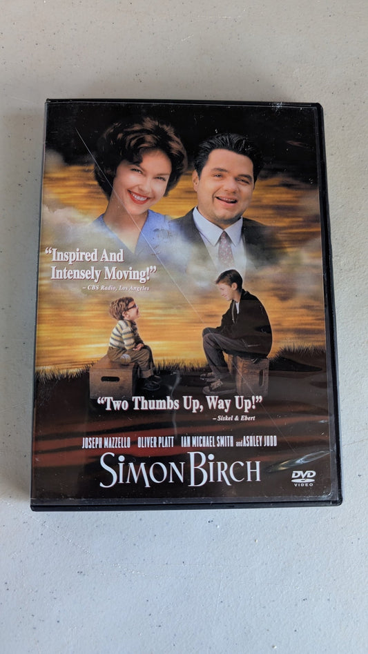 Simon Birch (DVD, 1998, PG) Ian Michael Smith, Joseph Mazzello, Ashley Judd