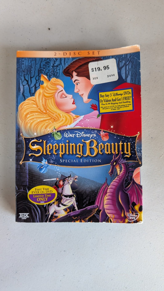 Sleeping Beauty (DVD, 1959, G) Mary Costa, Bill Shirley, Eleanor Audley