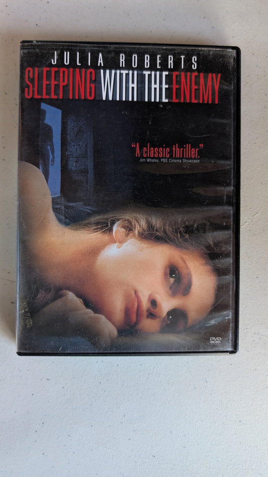 Sleeping with the Enemy (DVD, 1991, R) Julia Roberts, Patrick Bergin, Kevin Anderson