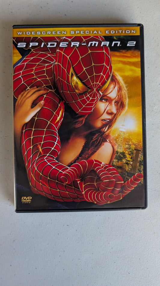 Spider-Man 2 (DVD, 2004, PG-13) Tobey Maguire, Kirsten Dunst, Alfred Molina
