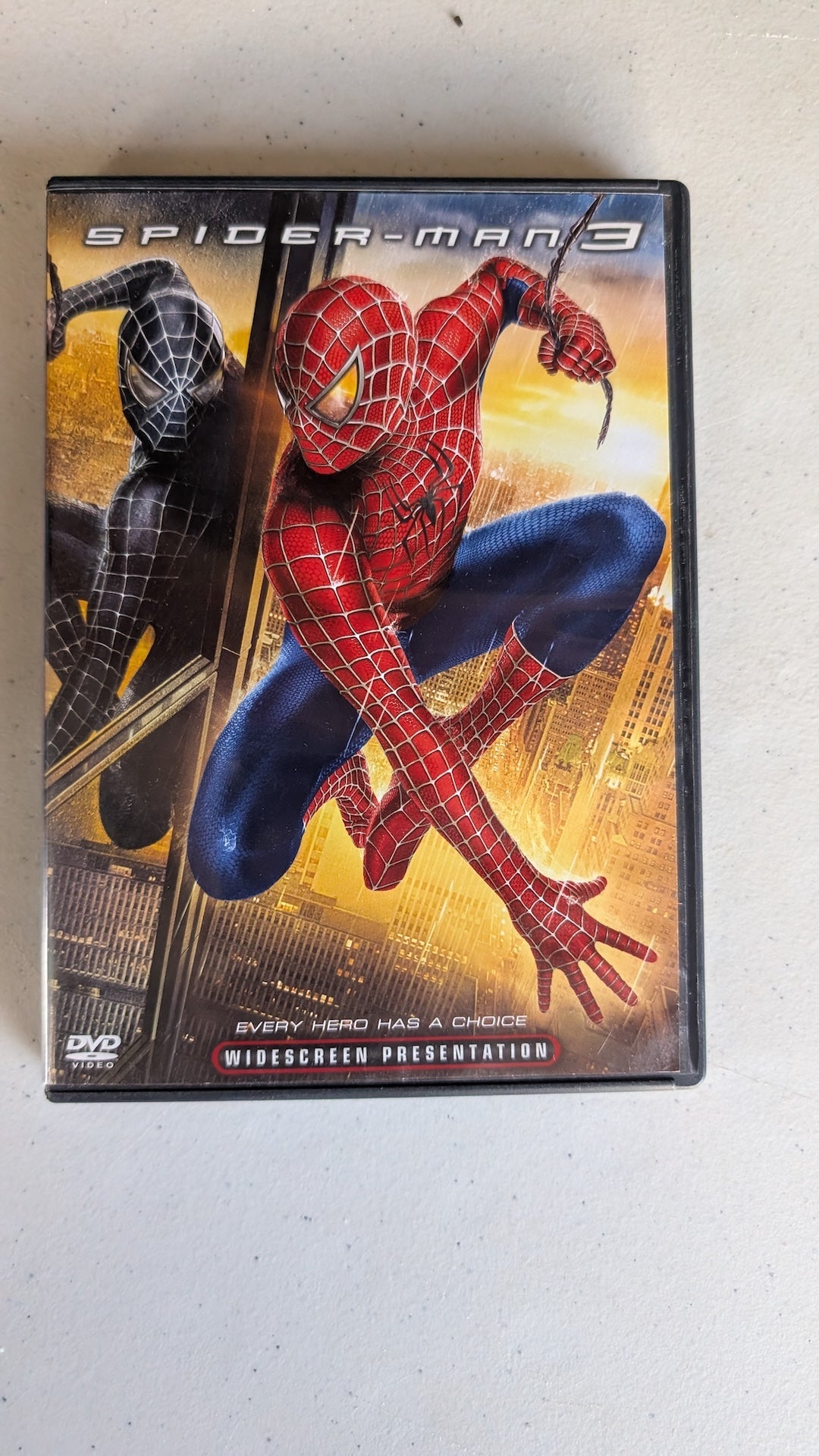 Spider-Man 3 (DVD, 2007, PG-13) Tobey Maguire, Kirsten Dunst, James Franco