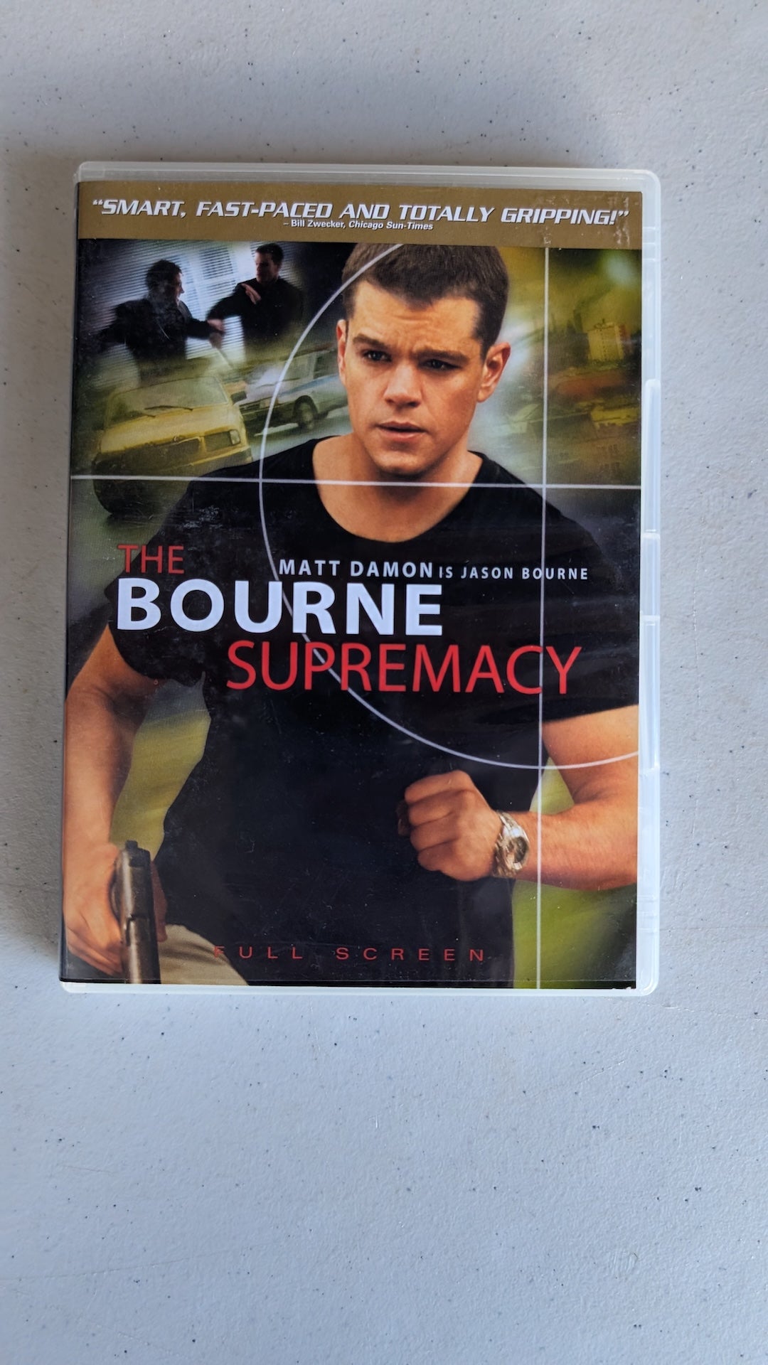 The Bourne Supremacy (DVD, 2004, PG-13) Matt Damon, Franka Potente, Brian Cox
