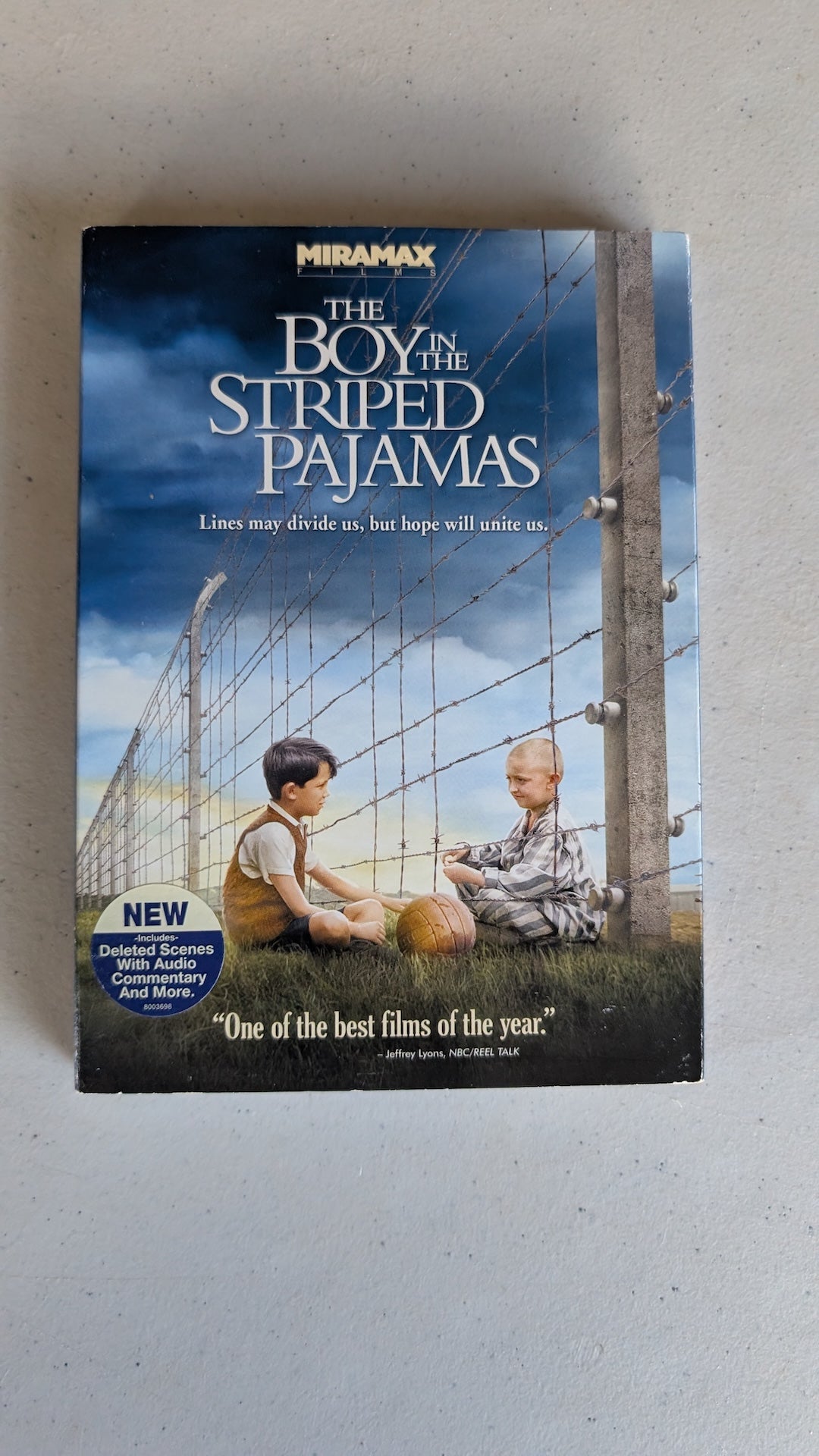 The Boy in the Striped Pyjamas (DVD, 2008, PG-13) Asa Butterfield, Jack Scanlon, Vera Farmiga