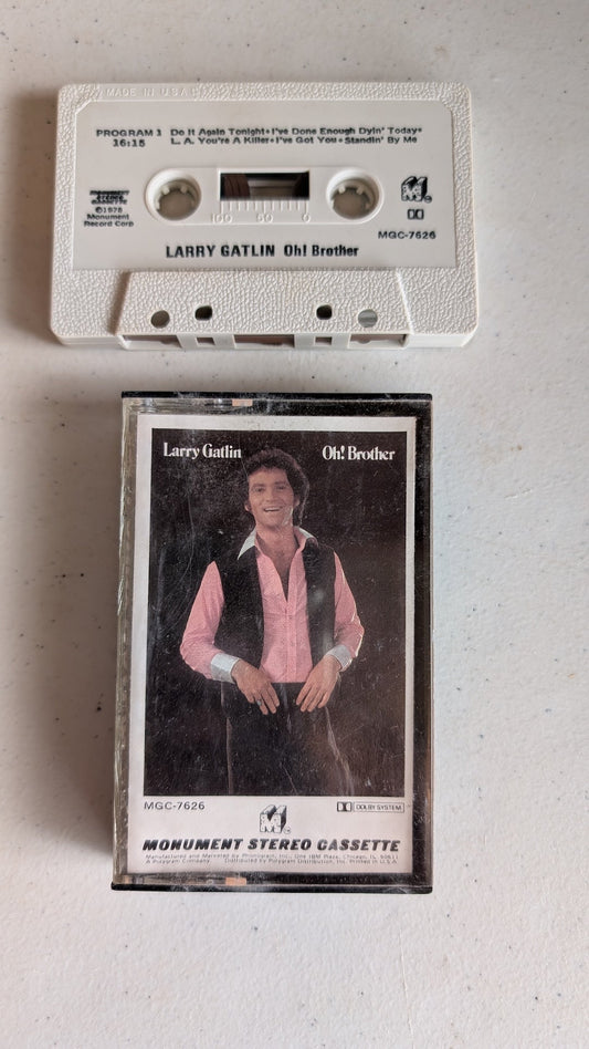 Larry Gatlin - Oh! Brother (Country, Cassette Tape, 1978)