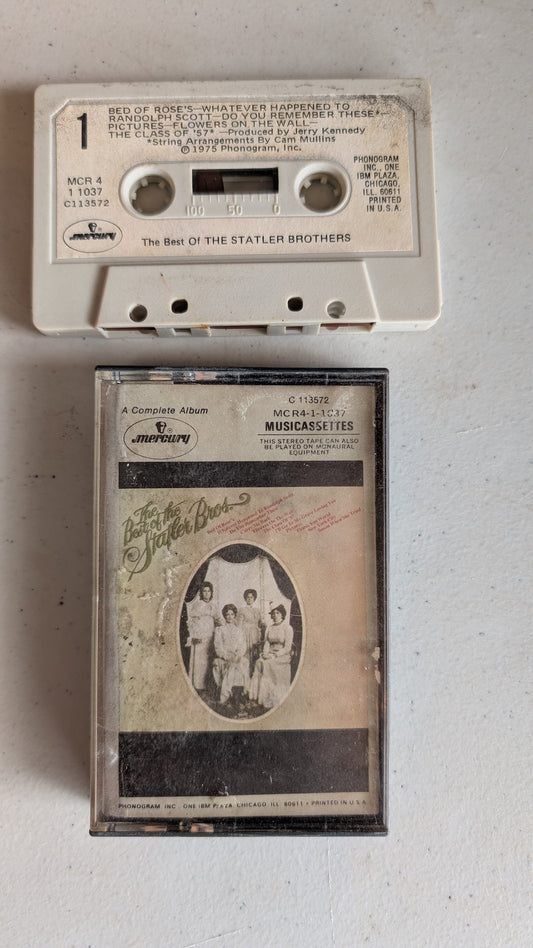 The Statler Brothers - The Best Of The Statler Brothers (Country, Cassette Tape, 1975)