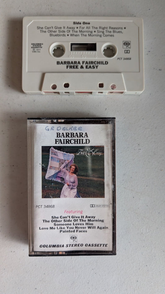 Barbara Fairchild - Free & Easy (Country, Cassette Tape, 1977)