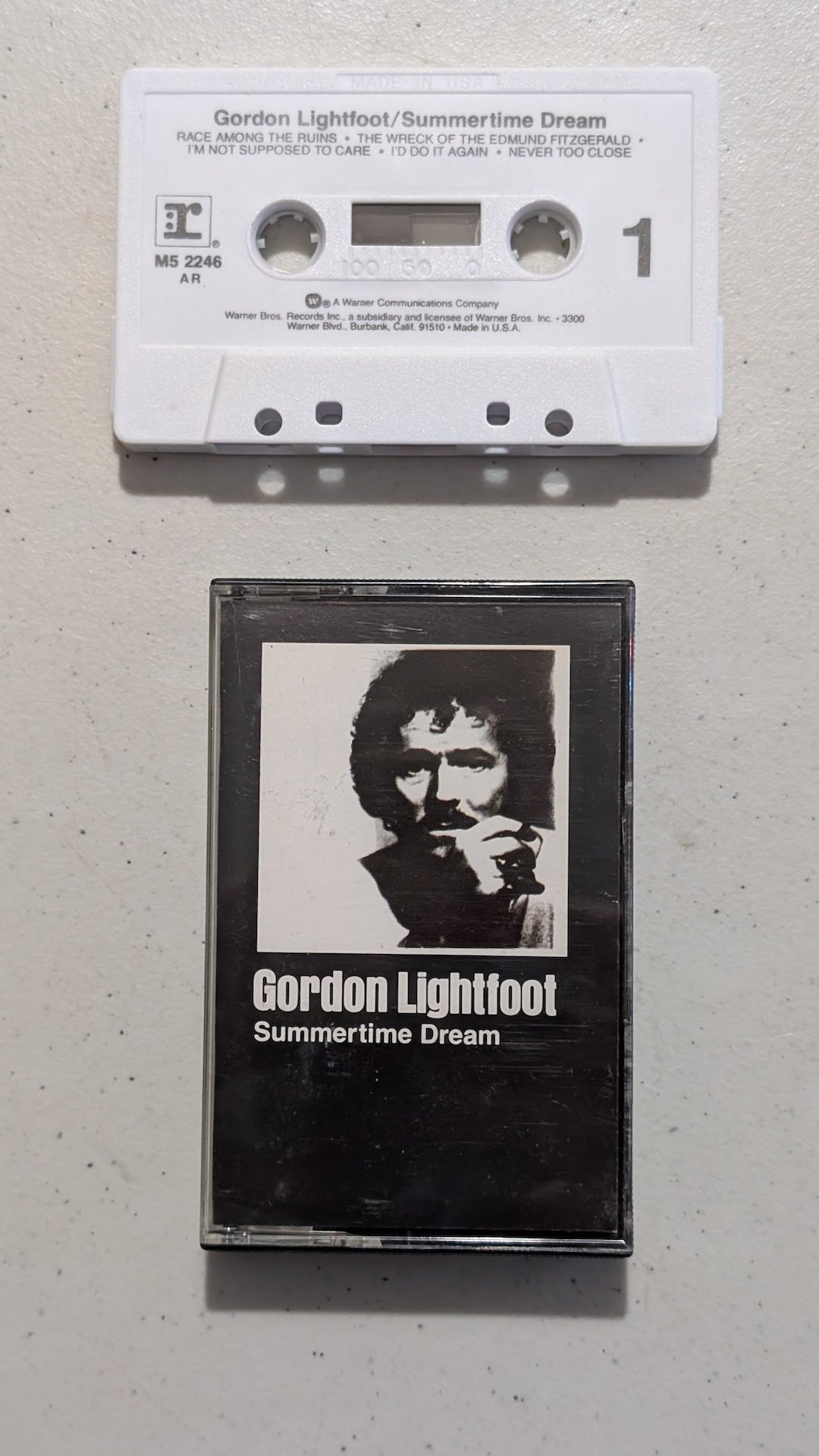 Gordon Lightfoot - Summertime Dream (Folk, Rock, Cassette Tape, 1976)