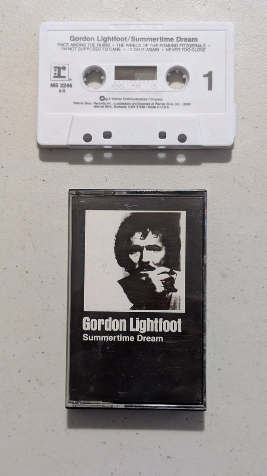 Gordon Lightfoot - Summertime Dream (Folk, Rock, Cassette Tape, 1976)